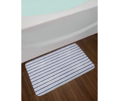 Sketchy Stripes Bath Mat