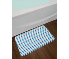 Brushstrokes Art Bath Mat