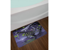 Ghost Vessel Island Bath Mat