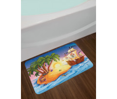 Exotic Sea Island Bath Mat