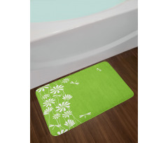 Spring Childish Art Bath Mat