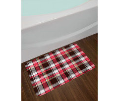 Striped Old Fashioned Bath Mat