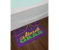 Vivid Beads Tassels Bath Mat