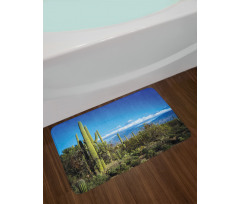 Tucson Countryside Cacti Bath Mat