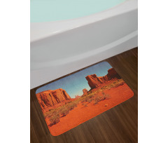 Hot Day Monument Valley Bath Mat