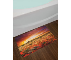 Sunset Central Australia Bath Mat