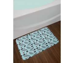 Hawaiian Tropical Bath Mat