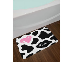 Camouflage Pattern Bath Mat