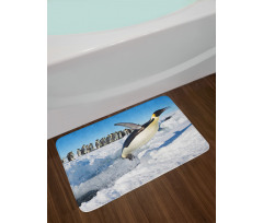 Detailed Arctic Photo Bath Mat