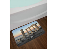 Greece Pillars Bath Mat