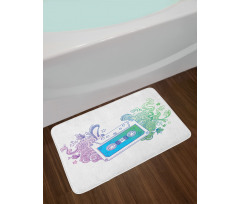 Audio Cassette Tape Bath Mat