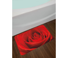 Natural Beauty Red Blossom Bath Mat