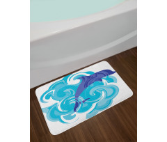 Waves Aqua Life Nature Bath Mat