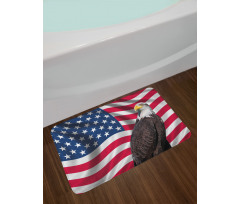 Patriotic America Bath Mat