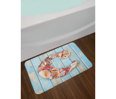 Marine Life Design C Bath Mat