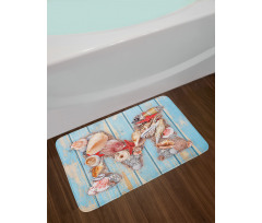 Aquatic Inspiation Art Bath Mat