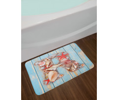 Tropic Animal Alphabet Bath Mat