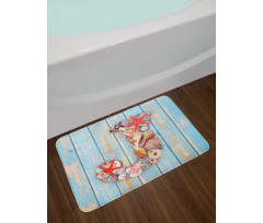 Tropic Rustic Summer J Bath Mat