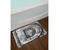 Alphabet Character Art Bath Mat