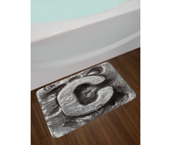 Fused Elements Name Bath Mat