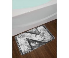 N Bath Mat