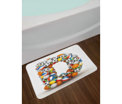 Sports Inspired Style Bath Mat