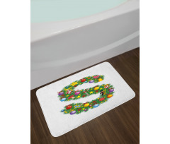 Christmas Ornament S Bath Mat