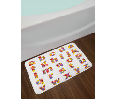 Blooming Nature Flowers Bath Mat