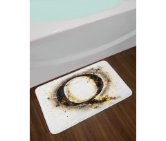 Words on Fire Theme Bath Mat