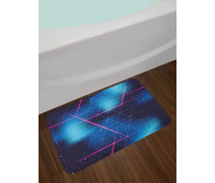 Retrofuturistic Bath Mat