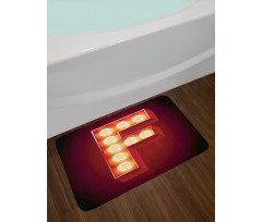 Capital F Casino Disco Bath Mat