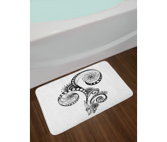 Body Art Doodle Bath Mat