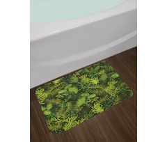 Evergreen Christmas Tree Bath Mat