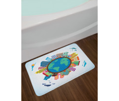 Apartment Building Bath Mat