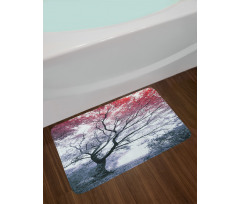 Abstract Colorful Dramatic Bath Mat