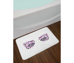 Fantasy Look Blossoms Bath Mat