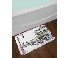 Parisian Patio Bath Mat