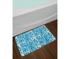 Waterdrops Quirky Bath Mat