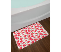 Watercolor Art Harvest Bath Mat