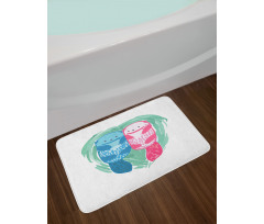 Semiaquatic Animal Bath Mat