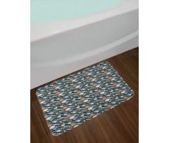 Space Exploration Bath Mat