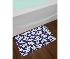 Poppy Corsage Bath Mat