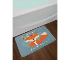 Greet the Summer Season Bath Mat