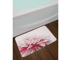 Close up Floral Blossom Bath Mat