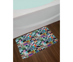 Various 60s Shapes Bath Mat