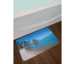 Clear Lake and Shore Bath Mat