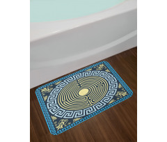 Labyrinth Bath Mat