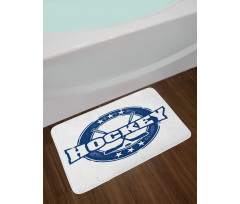 Vintage Sticks Stars Bath Mat