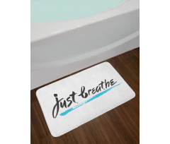 Overcoming Stress Bath Mat