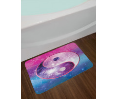 Stains Backdrop Bath Mat